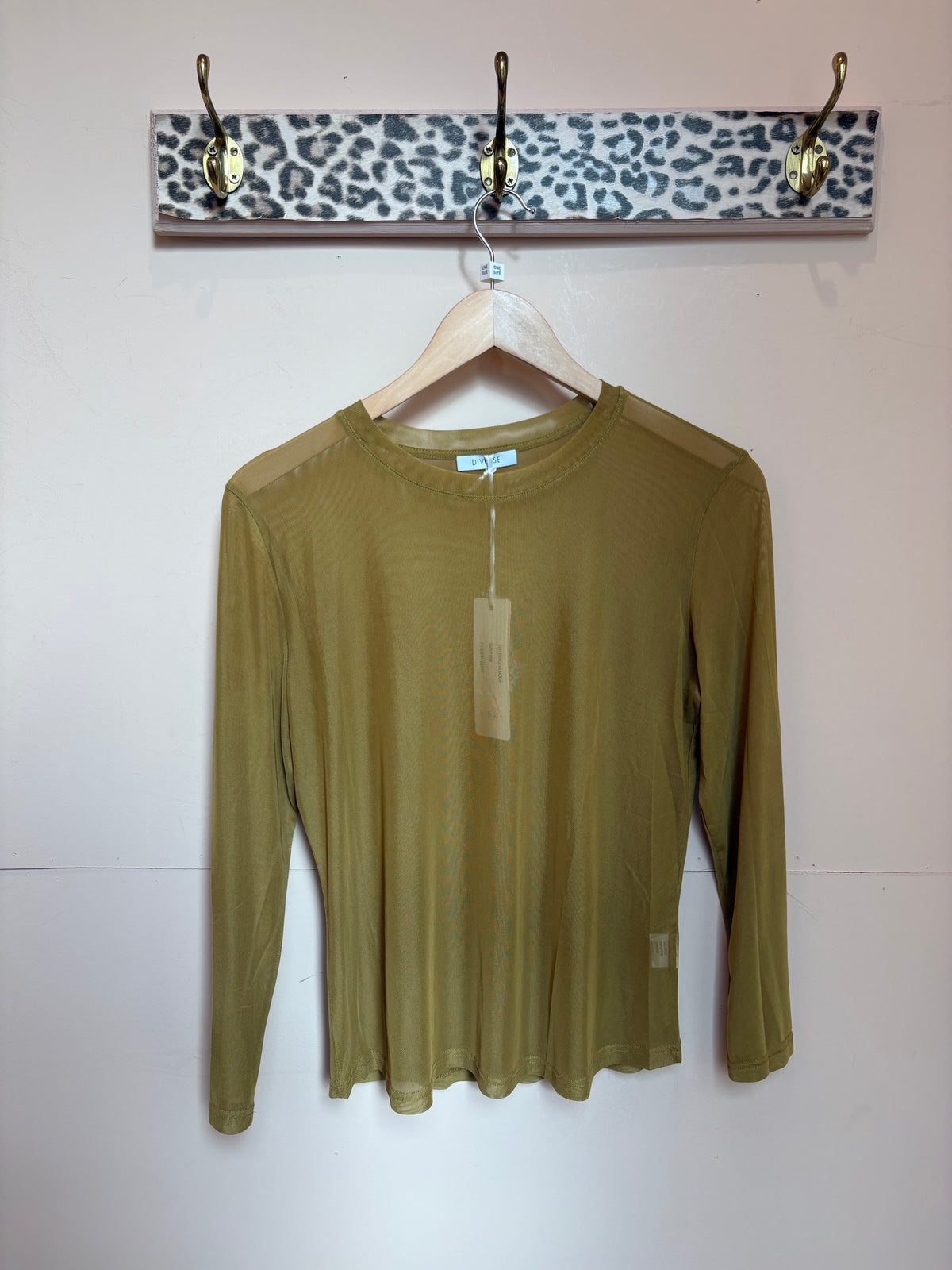 Silky Soft Mesh Layering Top