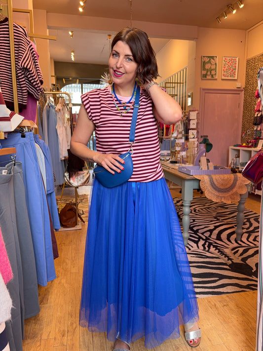 Ribbon Tulle Skirt
