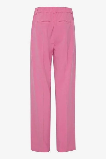 Pink pants on a white background