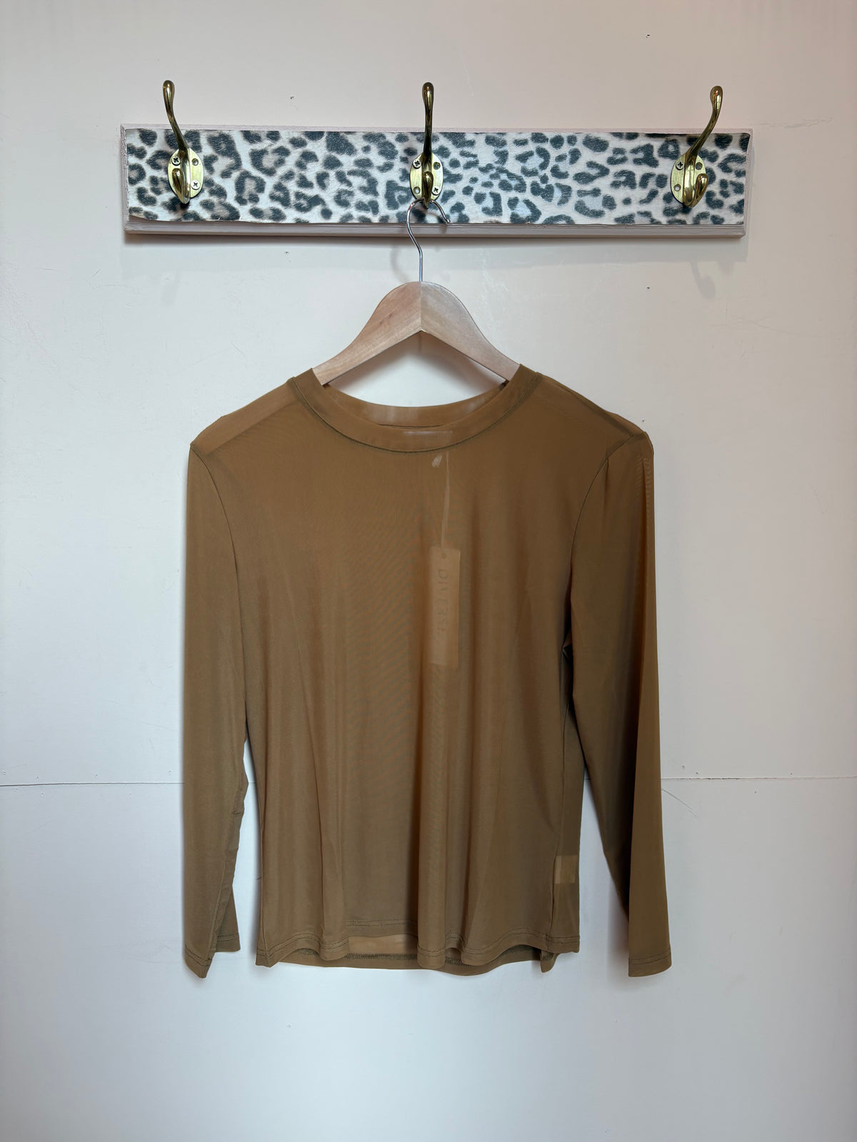 Silky Soft Mesh Layering Top