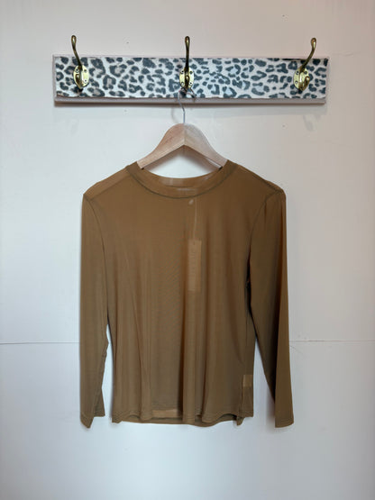 Silky Soft Mesh Layering Top