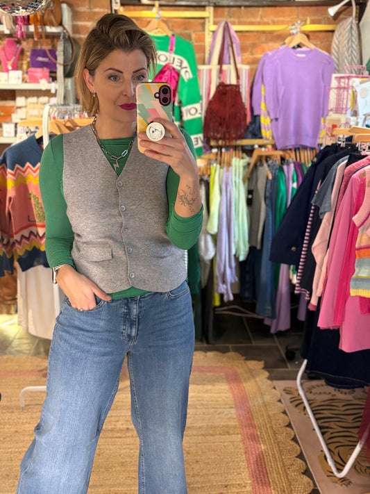 Soft Close Knit Waistcoat