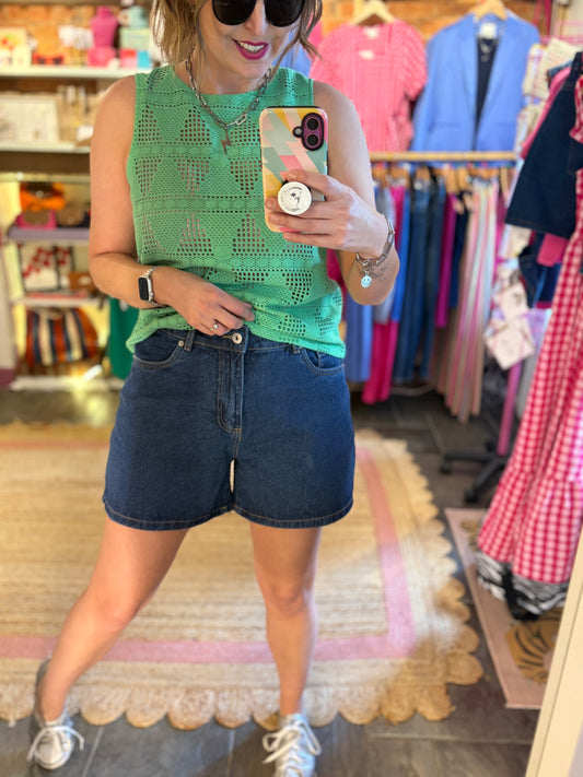 Classic Denim Shorts