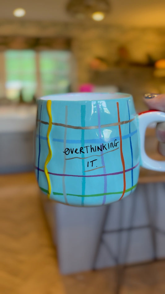 Overthinking It - or am I? Mug