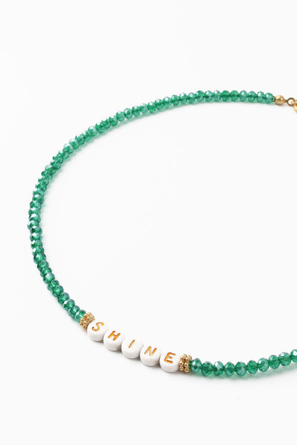 SHINE Beaded Necklace