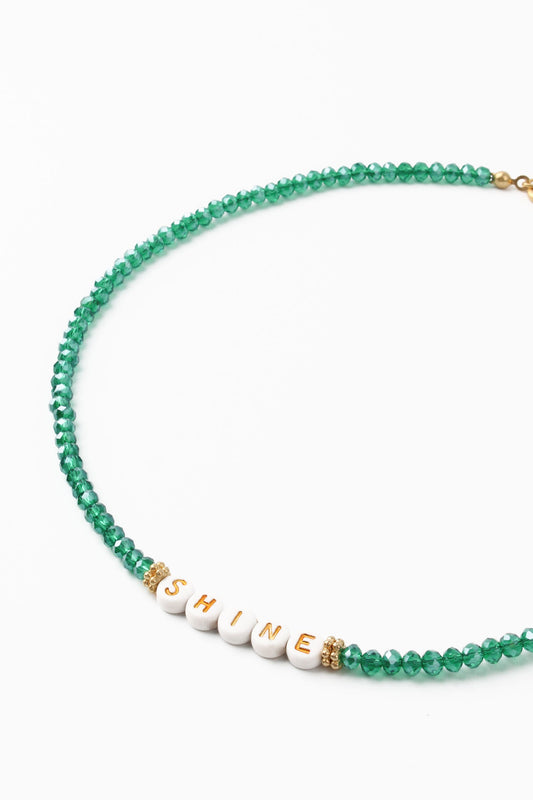 SHINE Beaded Necklace