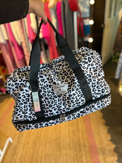 Animal Print Weekend Holdall Bag