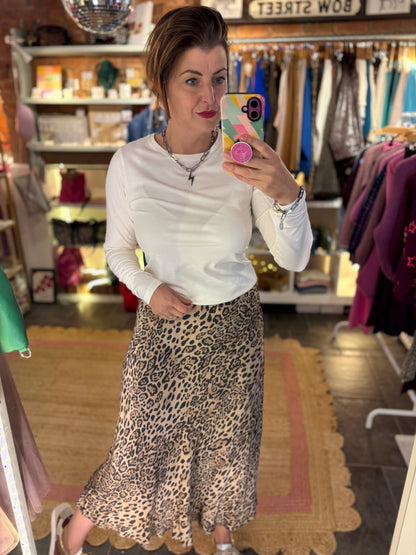 Off White Long Sleeve T-shirt