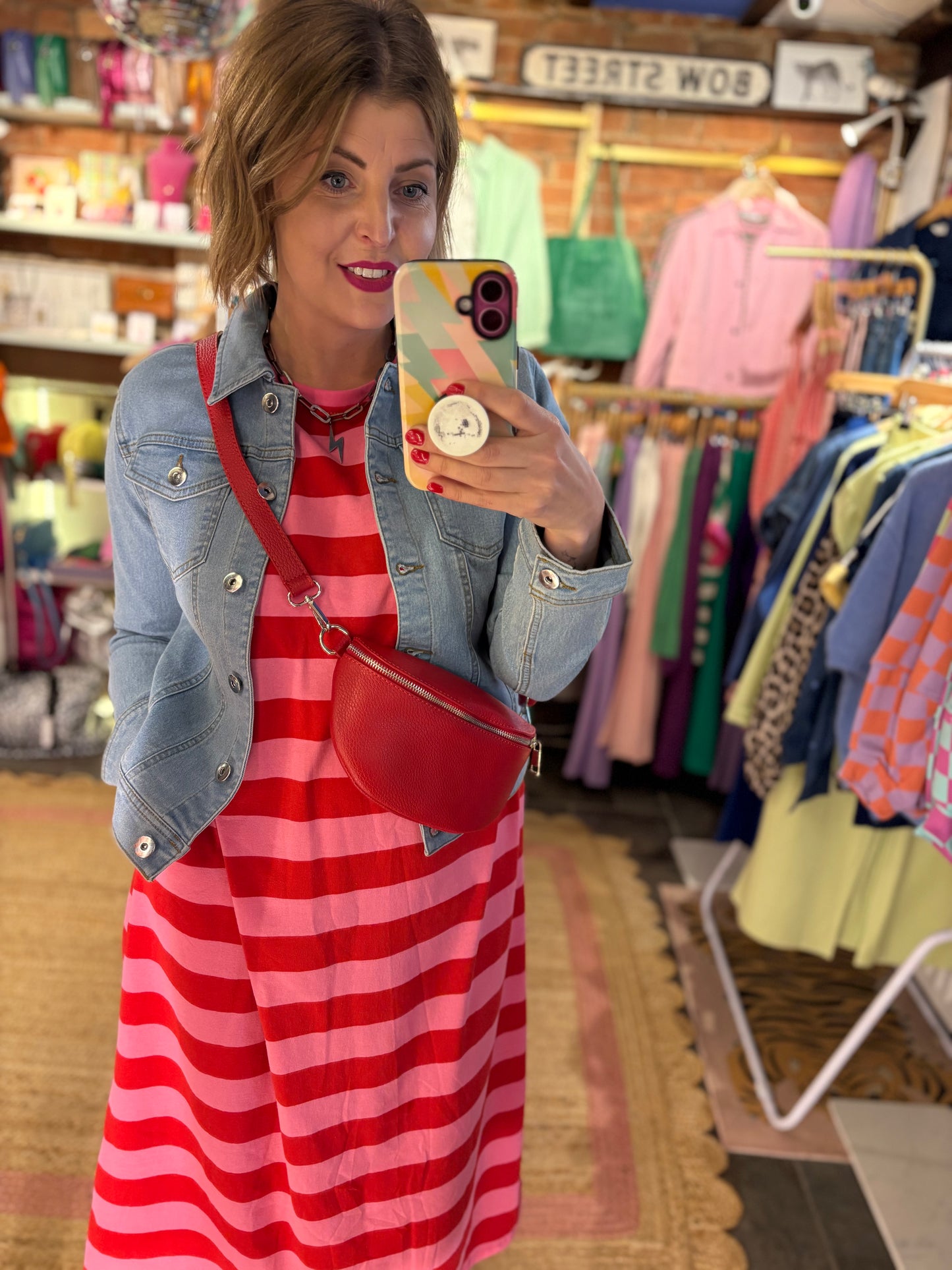 Striped T-Shirt Dress