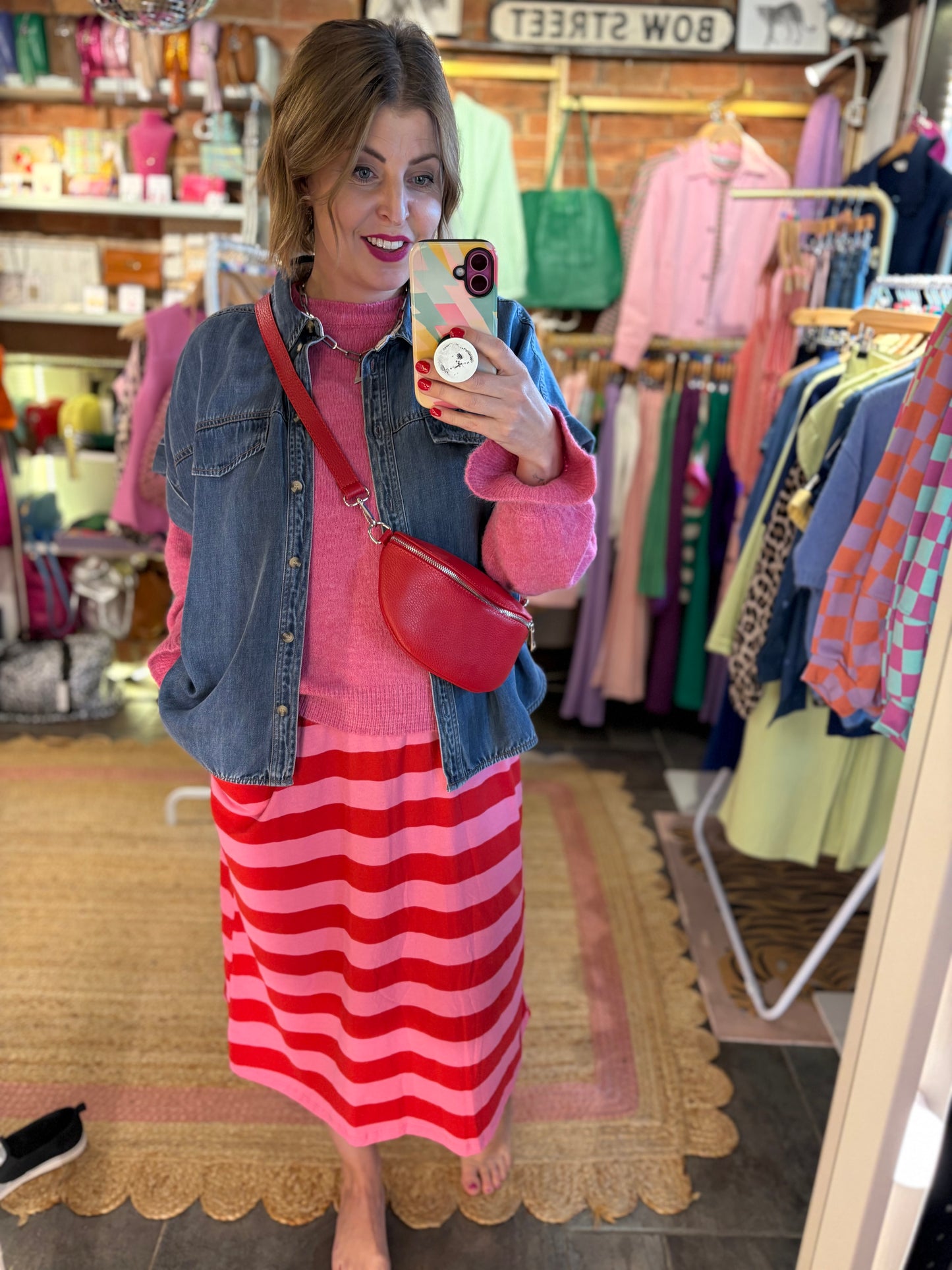 Striped T-Shirt Dress