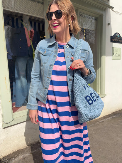 Striped T-Shirt Dress