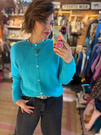 Alpaca Long Sleeve Cardigan