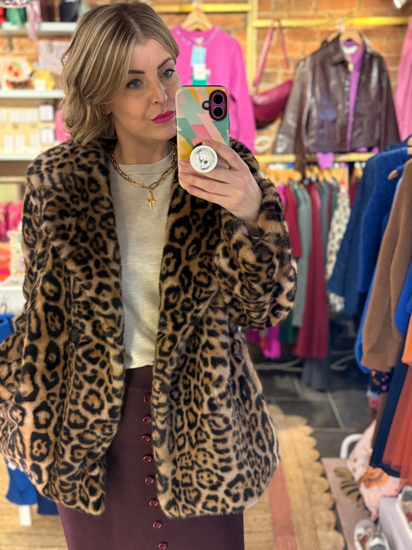 Fine Knit Long Sleeve Plain Top