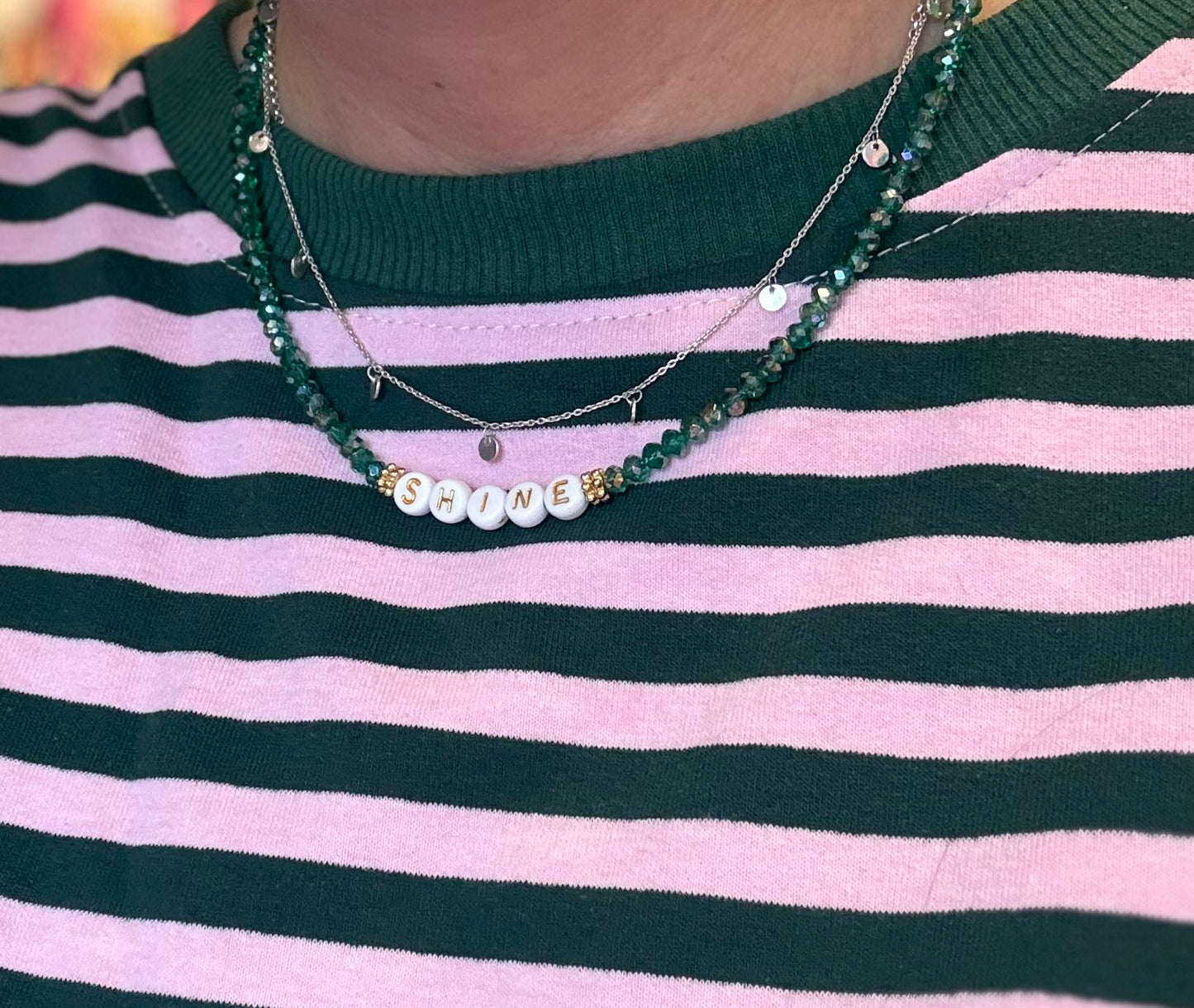 SHINE Beaded Necklace