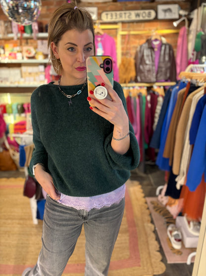 Alpaca Long Sleeve Cardigan