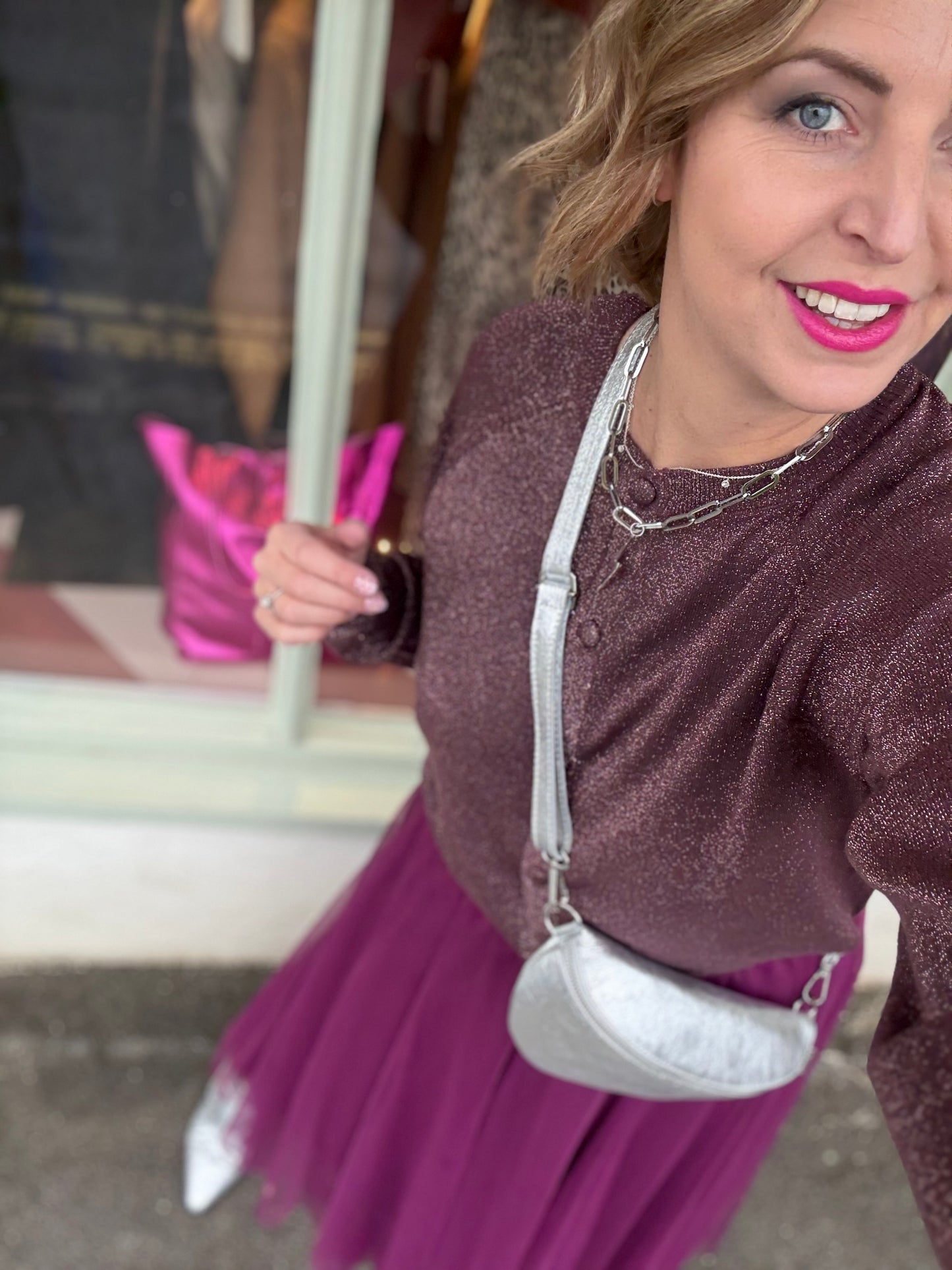 Metallic Knit Cardigan | 3 Colours