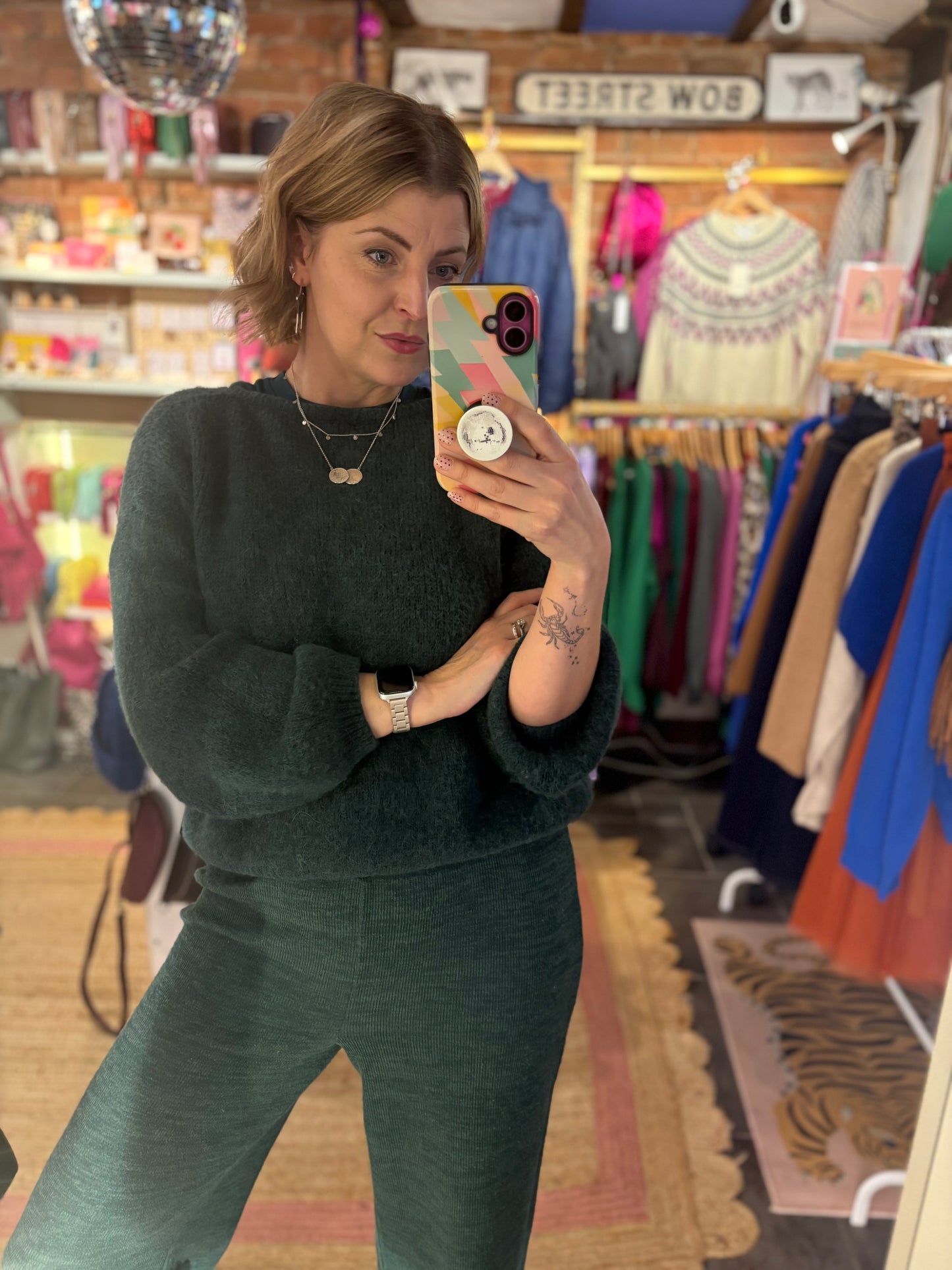 Alpaca Long Sleeve Cardigan