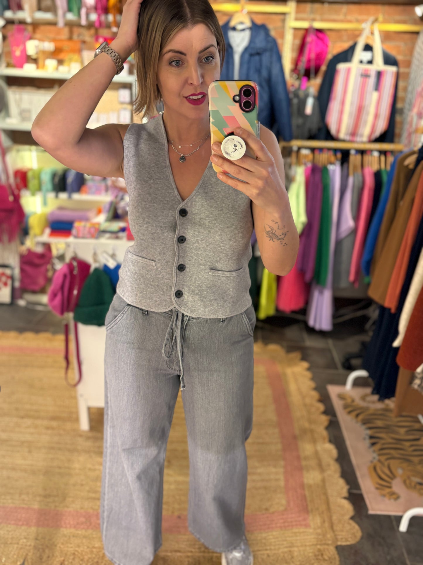 Soft Close Knit Waistcoat