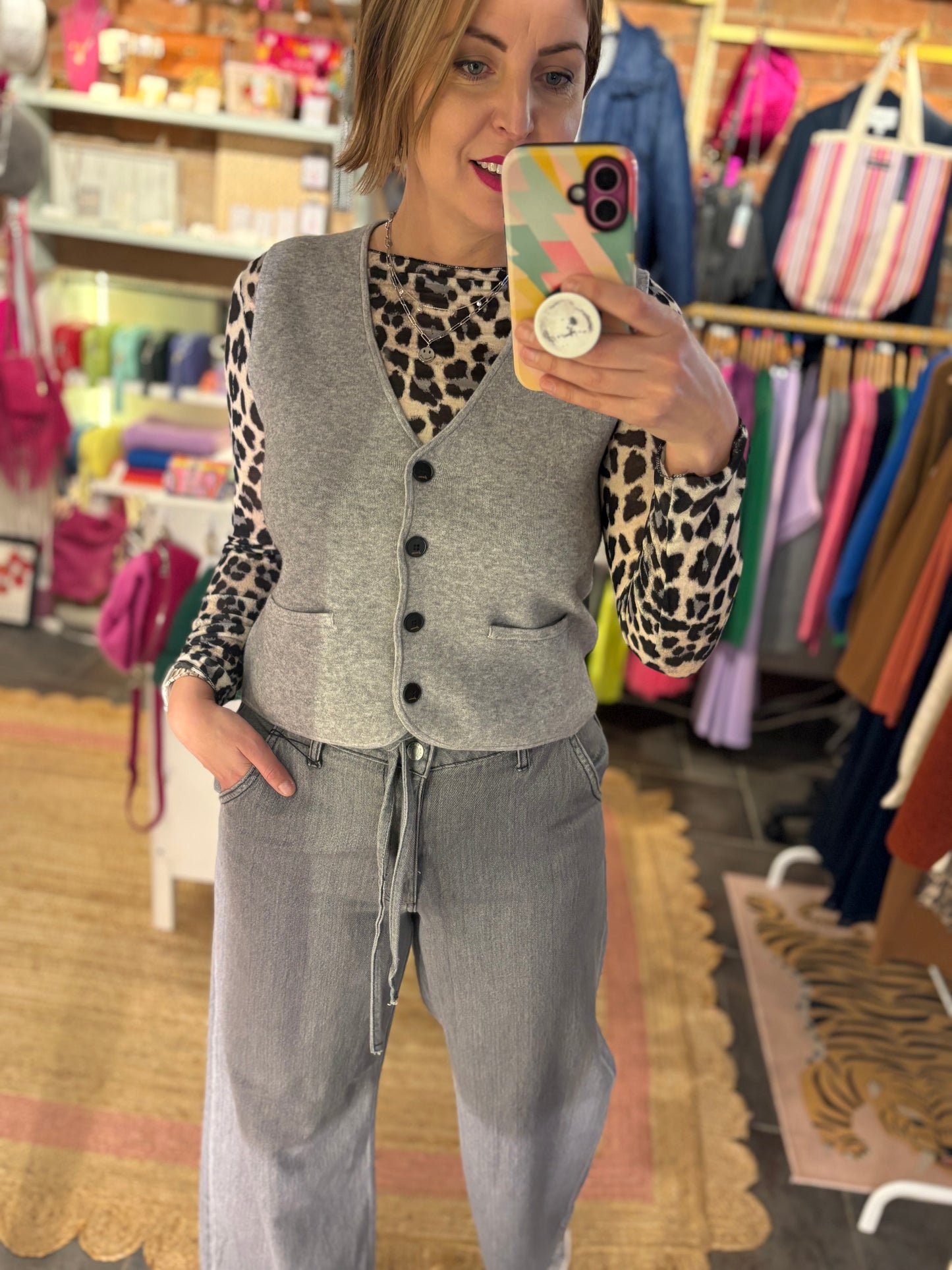 Soft Close Knit Waistcoat