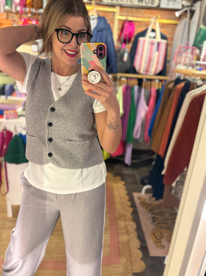 Soft Close Knit Waistcoat