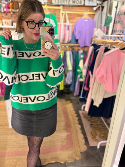 LOVE Knit Jumper