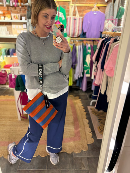 Fine Knit Long Sleeve Plain Top