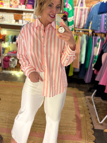 Candy Stripe Blouse
