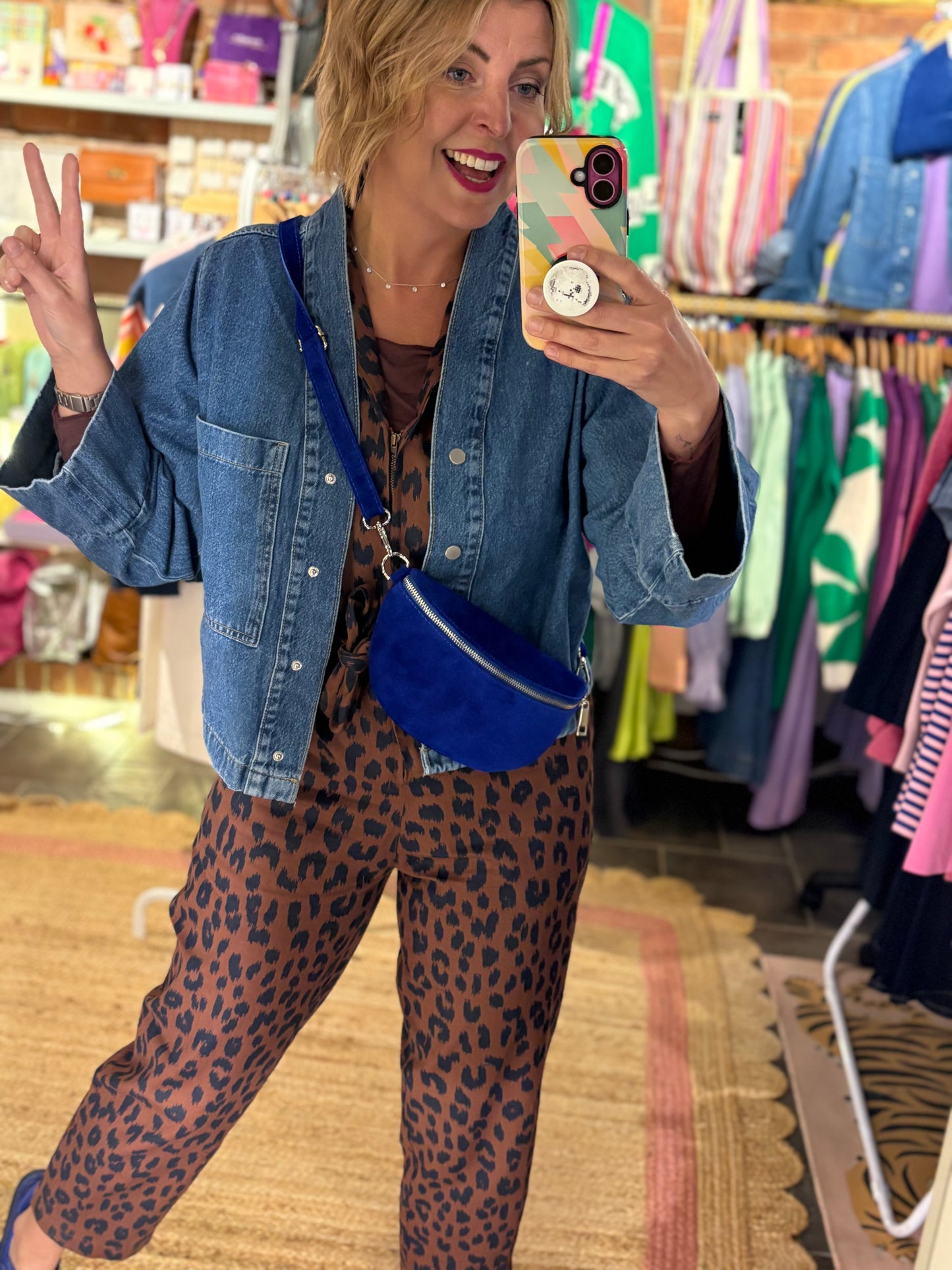 Leopard Print Jumpsuit