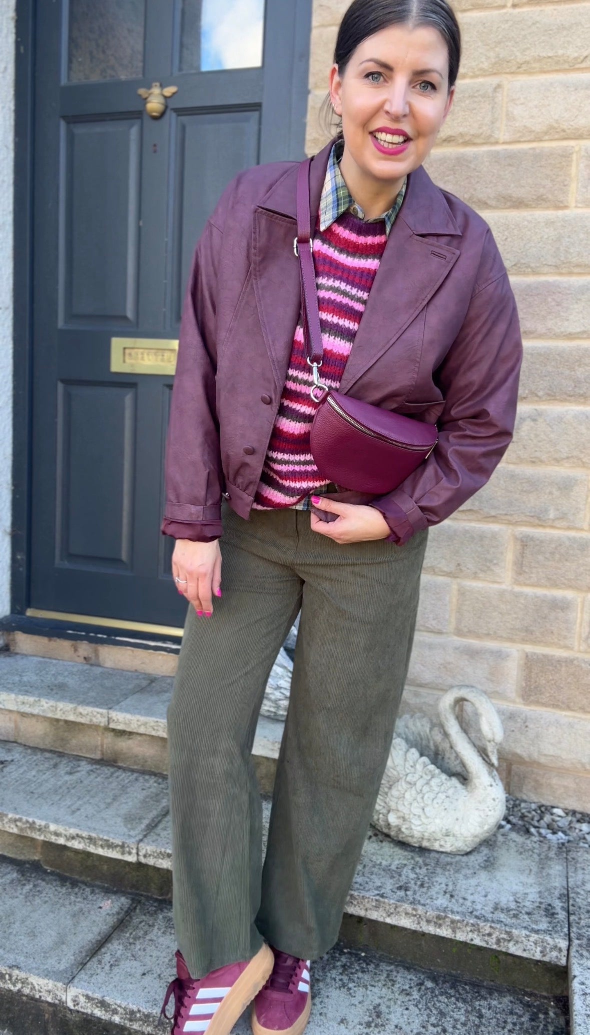 Olive Corduroy Trousers