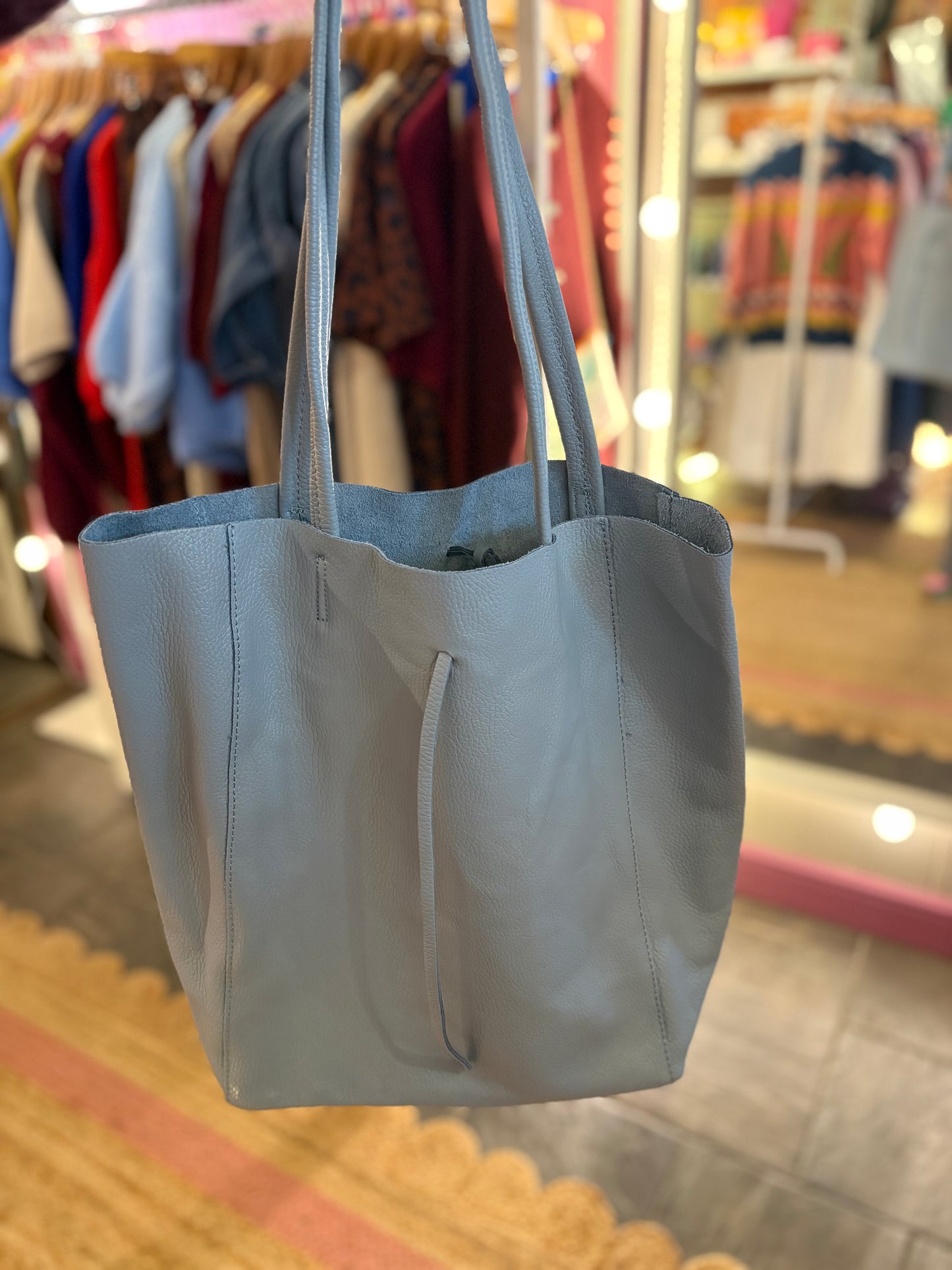 Leather Tote Bag