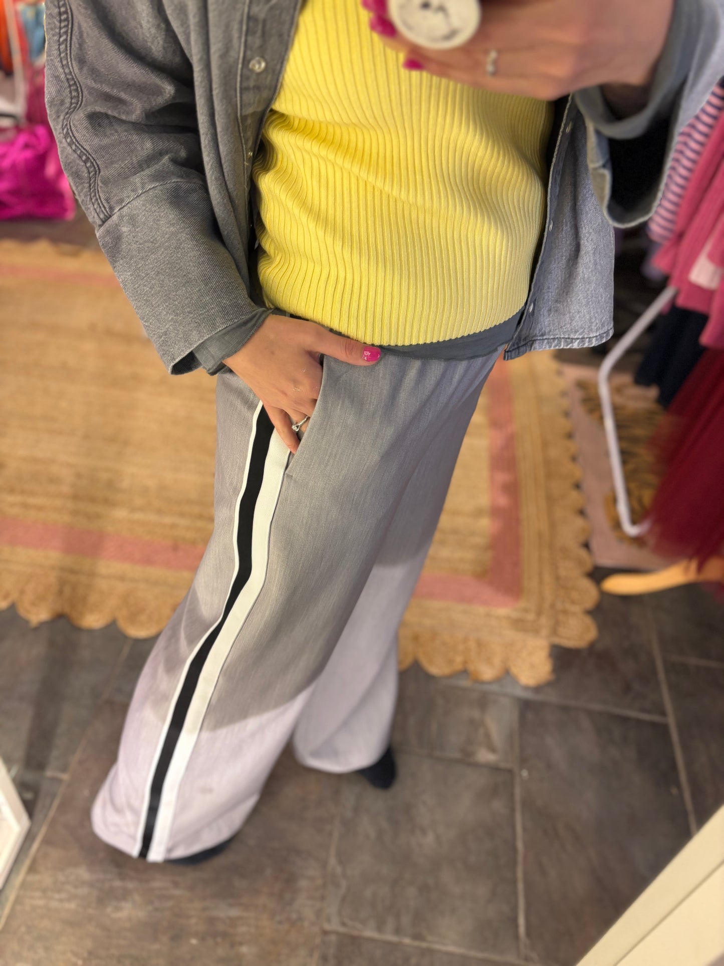 Side Stripe Track Pant Trouser