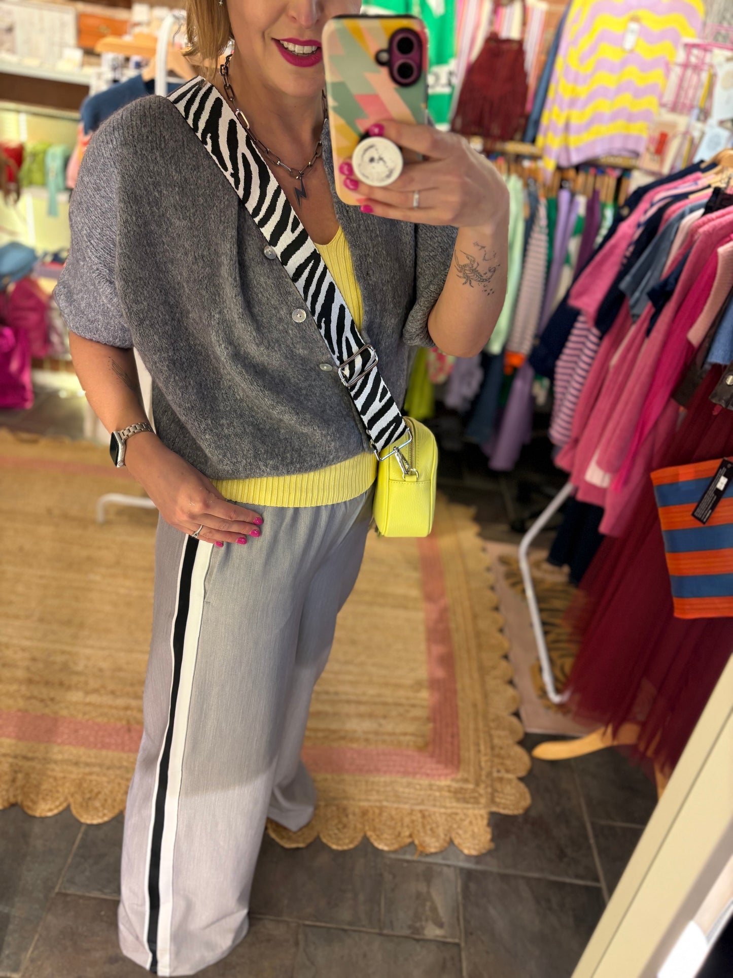 Side Stripe Track Pant Trouser