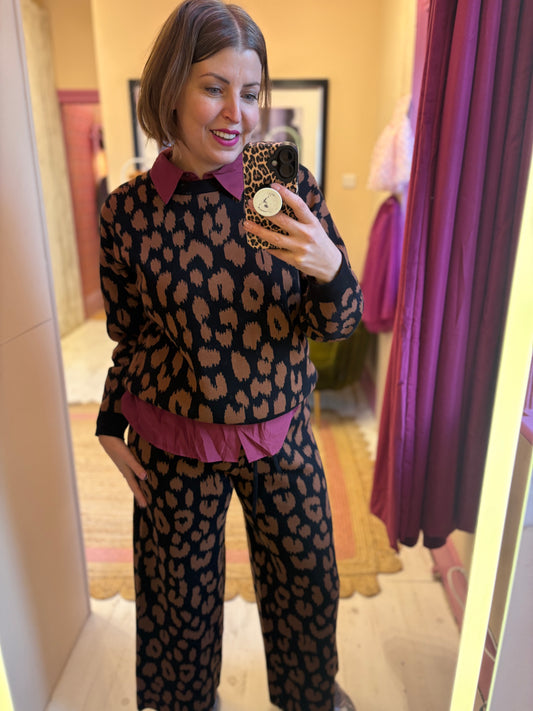 Leopard Print Jumper