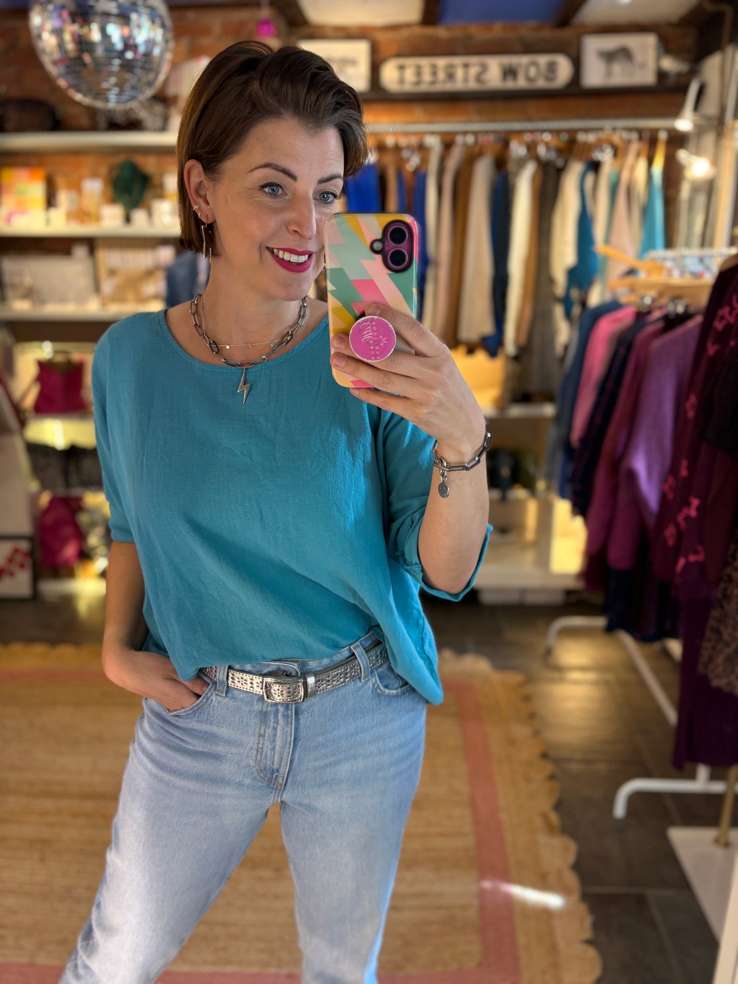 Cotton Linen Lightweight Top