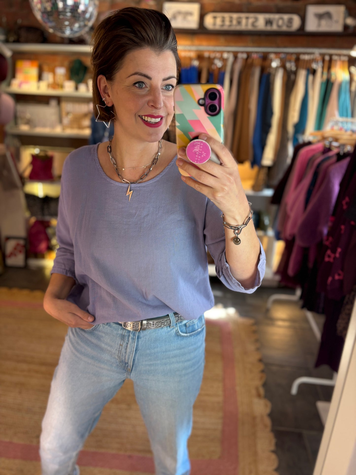 Cotton Linen Lightweight Top