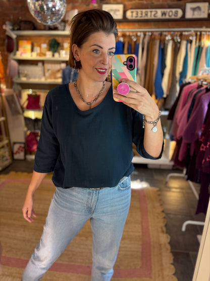 Cotton Linen Lightweight Top