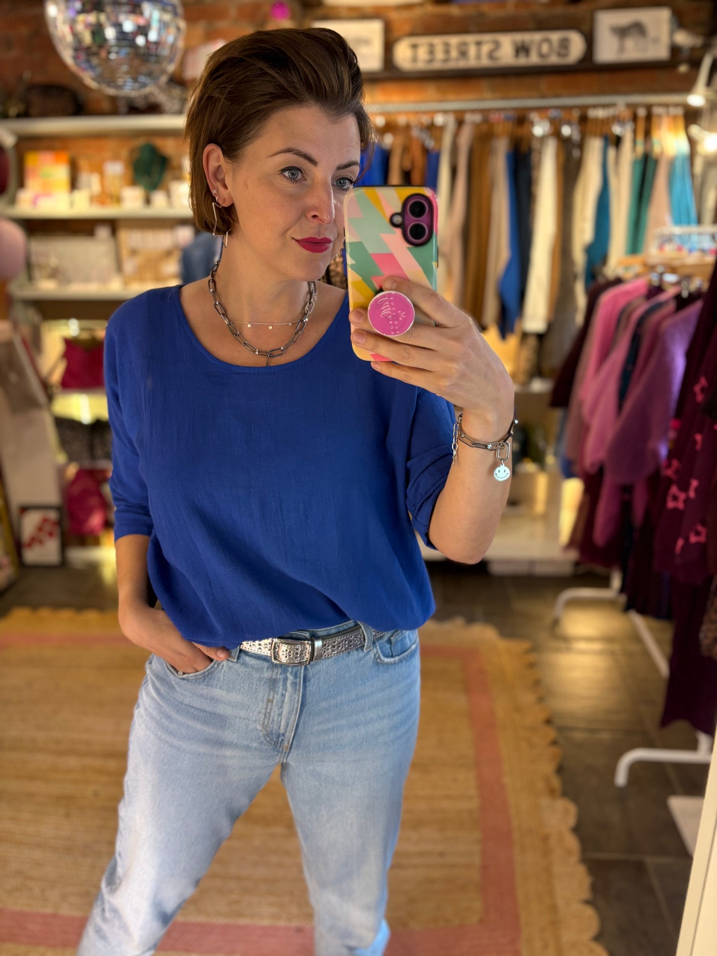 Cotton Linen Lightweight Top