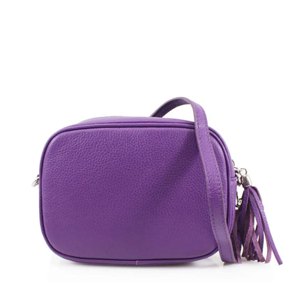 Leather Crossbody Camera Bag