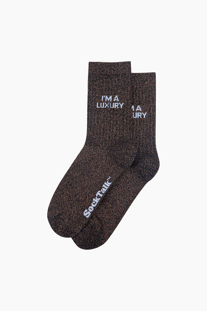 I'm a Luxury Glitter Socks