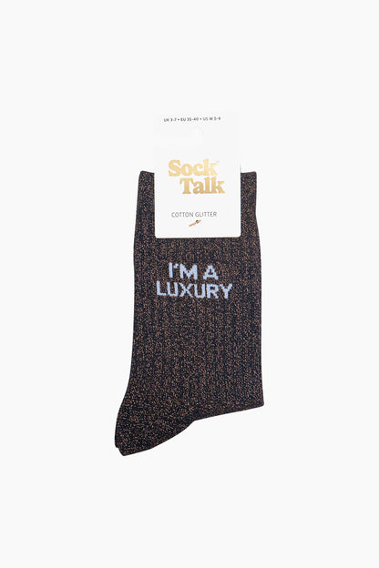 I'm a Luxury Glitter Socks