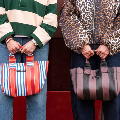 Micro Shopper Bag - Fig Brown