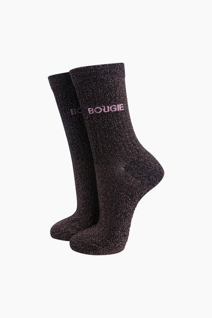 Bougie Glitter Socks