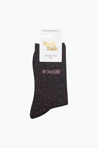 Bougie Glitter Socks