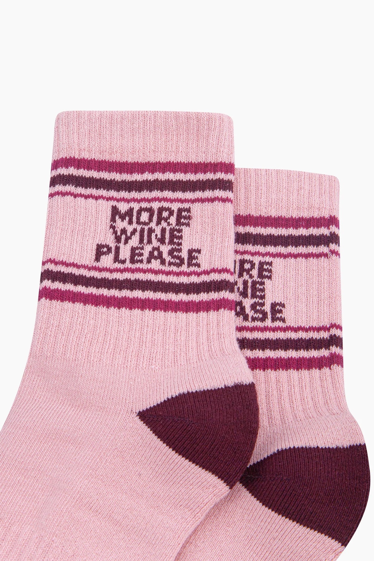 More Wine Please Organic Cotton Socks