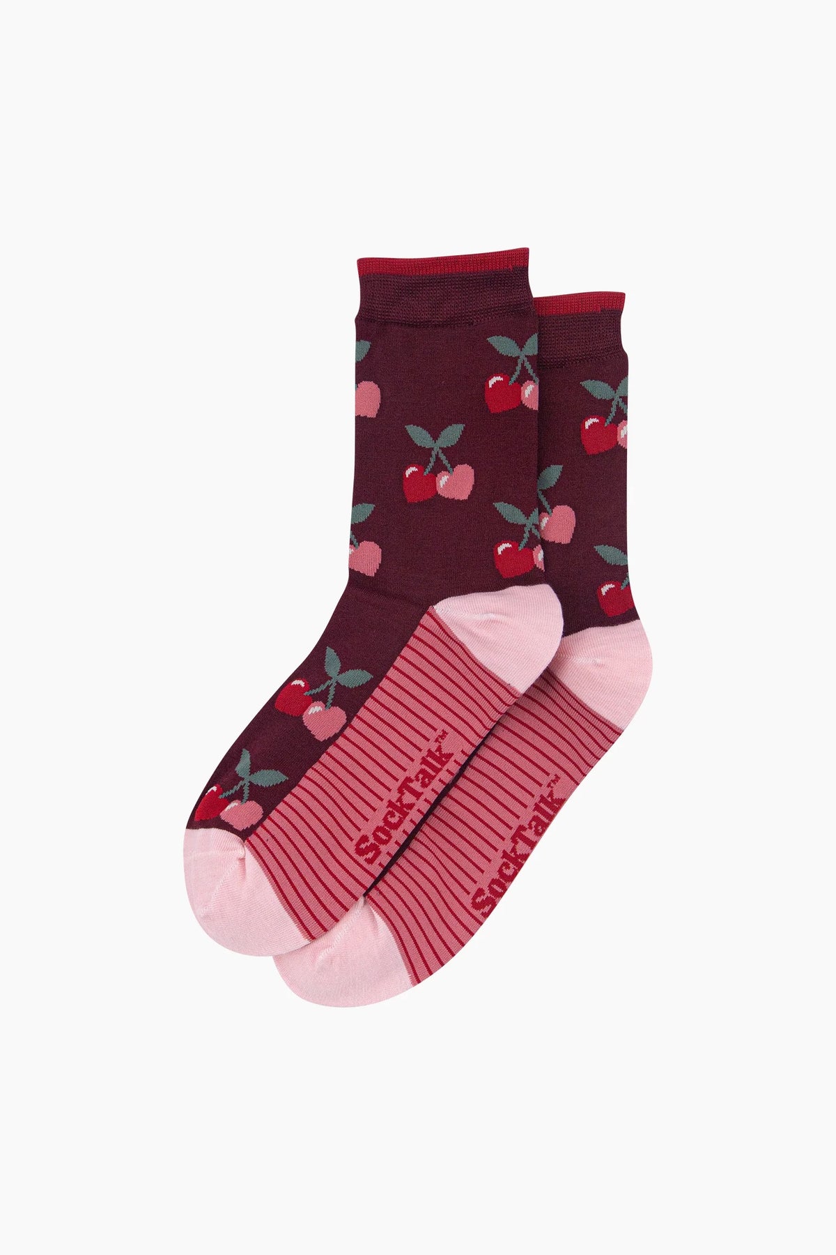 Cherry Bamboo Socks