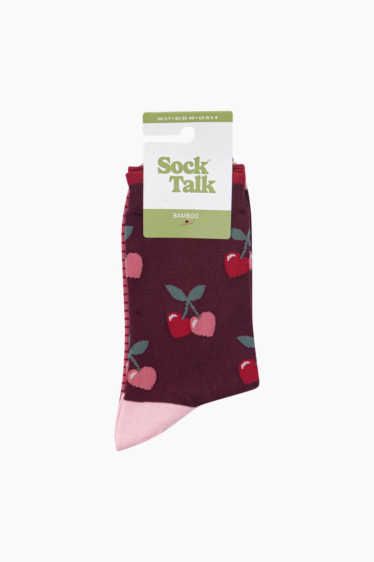 Cherry Bamboo Socks
