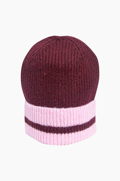 Striped Beanie Hat