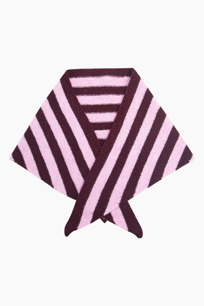 Striped Triangle Scarf