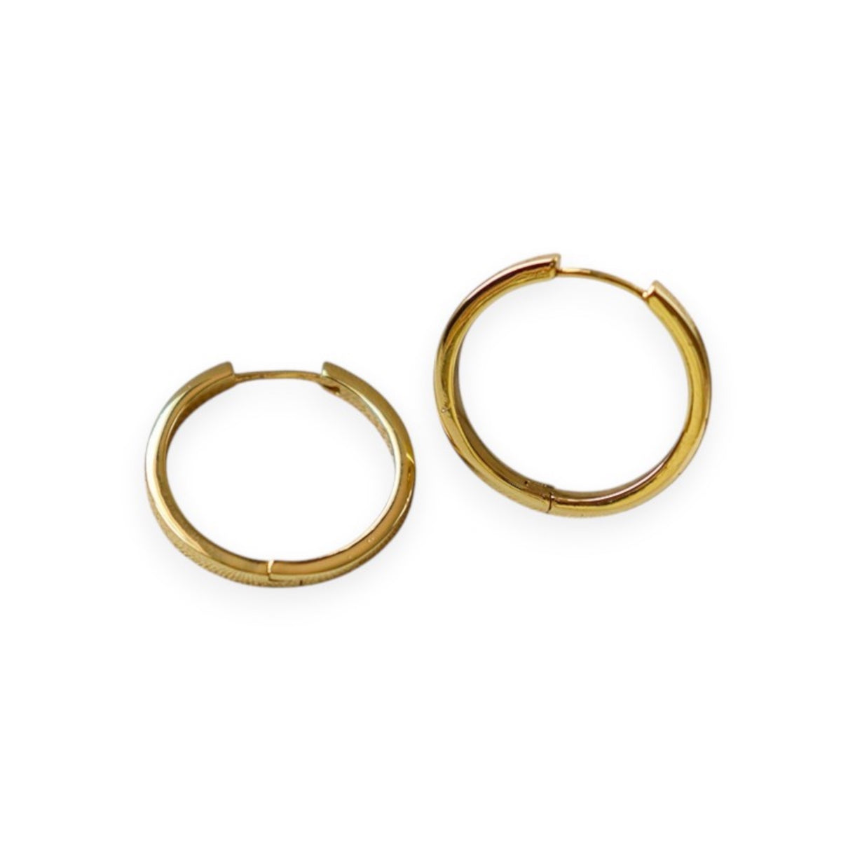 Plain Hoop Earrings