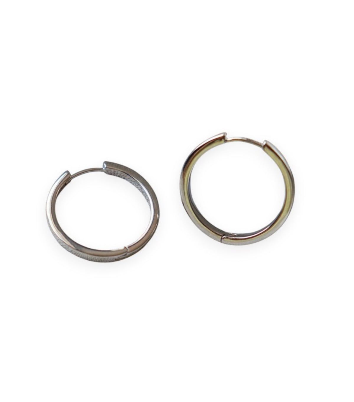 Plain Hoop Earrings